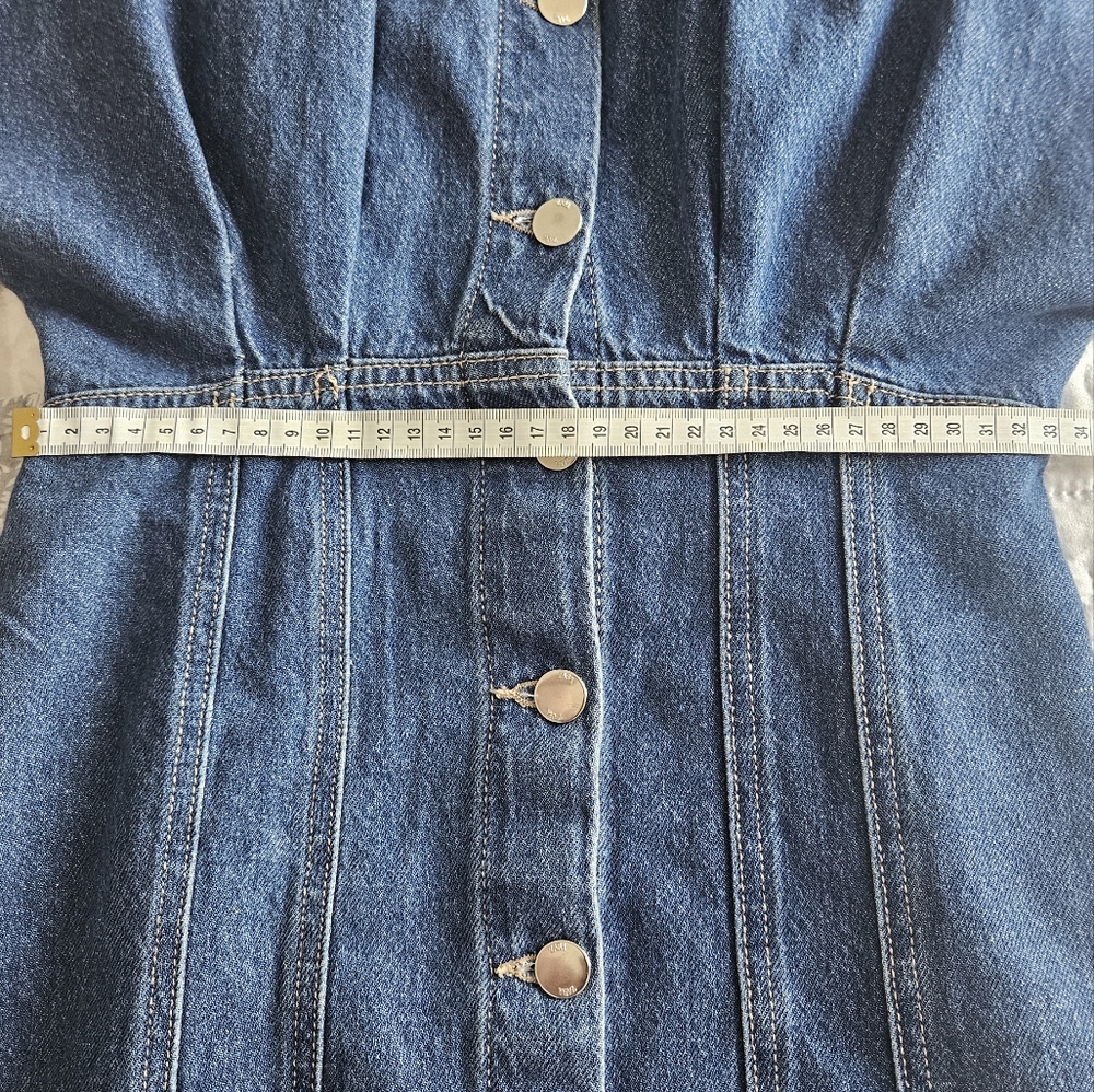 Zara Denim Dress - Picture 6 of 7